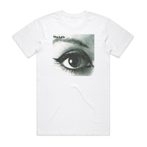 The Las The Las Album Cover T-Shirt White The Las The Las Album Cover T-Shirt White