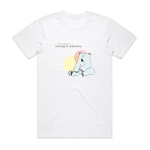 Tiny Moving Parts Moving To Antarctica Album Cover T-Shirt White Tiny Moving Parts Moving To Antarctica Album Cover T-Shirt White