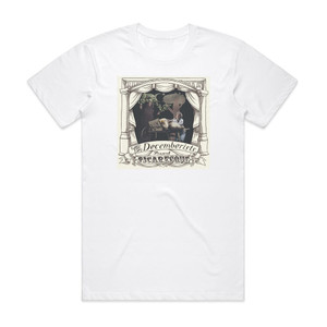 The Decemberists Picaresque Album Cover T-Shirt White The Decemberists Picaresque Album Cover T-Shirt White