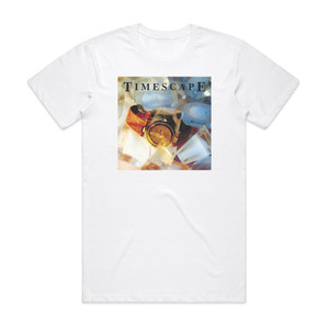 Timescape Timescape Album Cover T-Shirt White Timescape Timescape Album Cover T-Shirt White