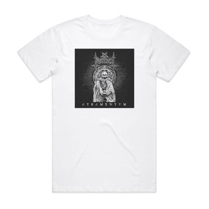 Theotoxin Atramentvm Album Cover T-Shirt White Theotoxin Atramentvm Album Cover T-Shirt White