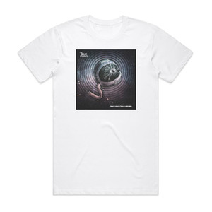The Blue Stones Black Holes Solid Ground Album Cover T-Shirt White The Blue Stones Black Holes Solid Ground Album Cover T-Shirt White