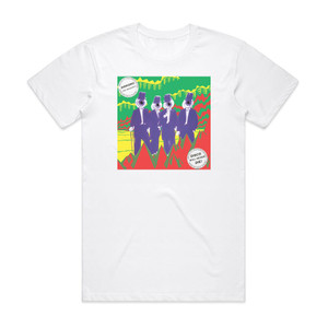 The Residents Diskomo Goosebump Album Cover T-Shirt White The Residents Diskomo Goosebump Album Cover T-Shirt White