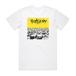 Tragedy Can We Call This Life Album Cover T-Shirt White Tragedy Can We Call This Life Album Cover T-Shirt White