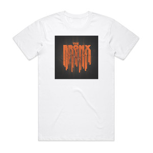 The Bronx The Bronx 5 Album Cover T-Shirt White The Bronx The Bronx 5 Album Cover T-Shirt White