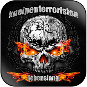 Kneipenterroristen Lebenslang Album Cover Sticker