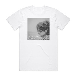 Tanita Tikaram Acoustic Album Cover T-Shirt White Tanita Tikaram Acoustic Album Cover T-Shirt White