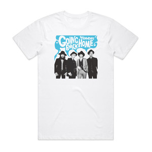 The BAWDIES Going Back Home Album Cover T-Shirt White The BAWDIES Going Back Home Album Cover T-Shirt White