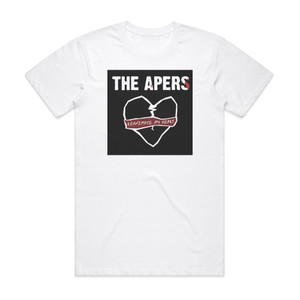 The Apers Reanimate My Heart Album Cover T-Shirt White The Apers Reanimate My Heart Album Cover T-Shirt White