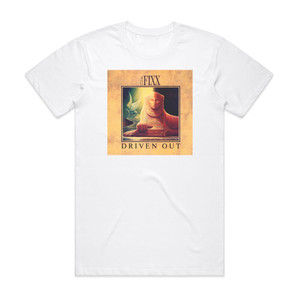 The Fixx Driven Out Album Cover T-Shirt White