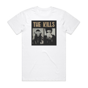 The Kills No Wow Album Cover T-Shirt White The Kills No Wow Album Cover T-Shirt White