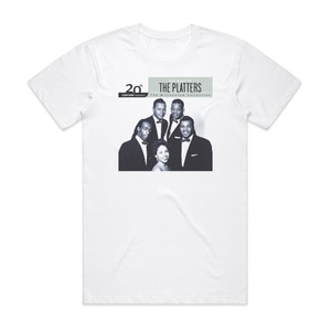 The Platters 20Th Century Masters The Millennium Collection The Best Of T Album Cover T-Shirt White The Platters 20Th Century Masters The Millennium Collection The Best Of T Album Cover T-Shirt White