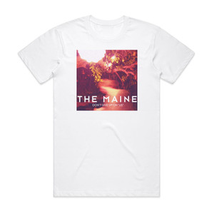 The Maine Dont Give Up On Us Album Cover T-Shirt White The Maine Dont Give Up On Us Album Cover T-Shirt White