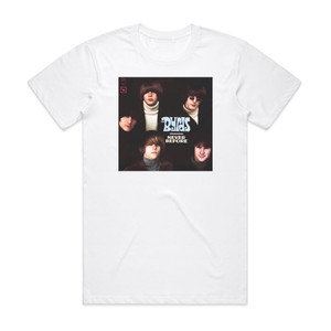 The Byrds Never Before Album Cover T-Shirt White The Byrds Never Before Album Cover T-Shirt White