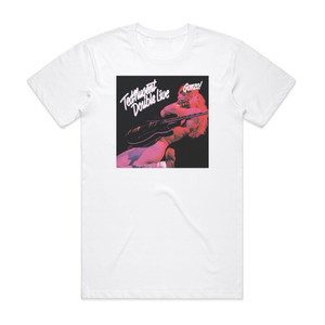 Ted Nugent Double Live Gonzo Album Cover T-Shirt White Ted Nugent Double Live Gonzo Album Cover T-Shirt White