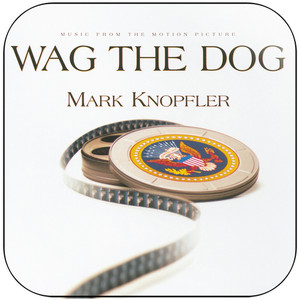 Mark Knopfler Wag The Dog Album Cover Sticker Mark Knopfler Wag The Dog Album Cover Sticker