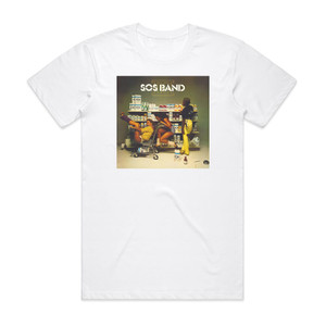 The SOS Band Sos Iii Album Cover T-Shirt White The SOS Band Sos Iii Album Cover T-Shirt White