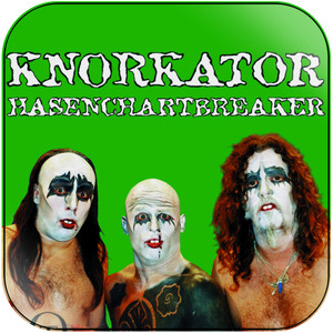 Knorkator Hasenchartbreaker Album Cover Sticker Knorkator Hasenchartbreaker Album Cover Sticker