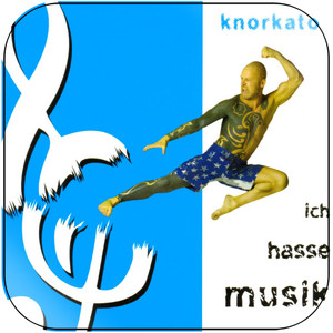 Knorkator Ich Hasse Musik Album Cover Sticker Knorkator Ich Hasse Musik Album Cover Sticker