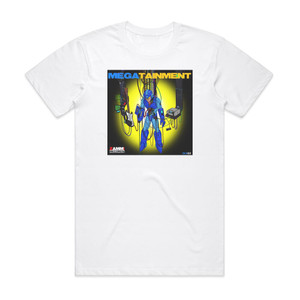The Megas Megatainment Album Cover T-Shirt White