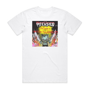 The Accused The Curse Of Martha Splatterhead Album Cover T-Shirt White The Accused The Curse Of Martha Splatterhead Album Cover T-Shirt White