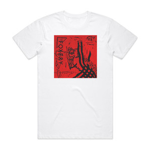 The Foxery American Dissonance Album Cover T-Shirt White The Foxery American Dissonance Album Cover T-Shirt White