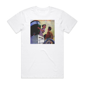 The Magnetic Fields Holiday Album Cover T-Shirt White The Magnetic Fields Holiday Album Cover T-Shirt White