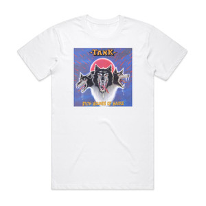 Tank Filth Hounds Of Hades Album Cover T-Shirt White Tank Filth Hounds Of Hades Album Cover T-Shirt White