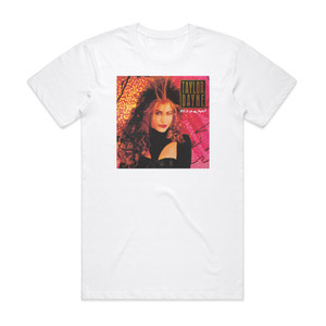 Taylor Dayne Tell It To My Heart Album Cover T-Shirt White Taylor Dayne Tell It To My Heart Album Cover T-Shirt White