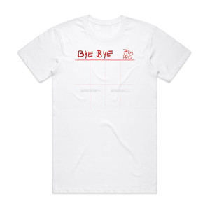 Trio Bye Bye 3 Album Cover T-Shirt White Trio Bye Bye 3 Album Cover T-Shirt White