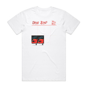 Trio Bye Bye 2 Album Cover T-Shirt White Trio Bye Bye 2 Album Cover T-Shirt White