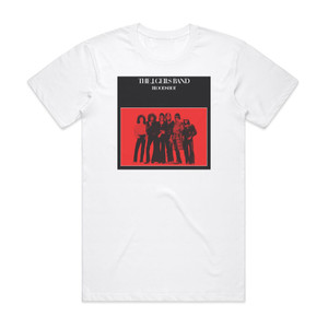The J Geils Band Bloodshot Album Cover T-Shirt White The J Geils Band Bloodshot Album Cover T-Shirt White
