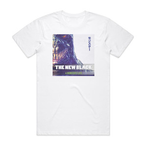 The New Black A Monsters Life Album Cover T-Shirt White The New Black A Monsters Life Album Cover T-Shirt White