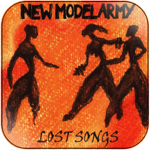 New Model Army Lost Songs Album Cover Sticker New Model Army Lost Songs Album Cover Sticker