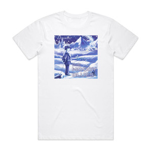 The Moody Blues December Album Cover T-Shirt White The Moody Blues December Album Cover T-Shirt White