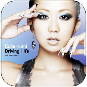 Kumi Koda Driving Hits Album Cover Sticker Kumi Koda Driving Hits Album Cover Sticker