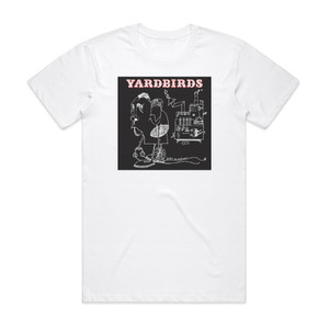 The Yardbirds The Yardbirds 1 Album Cover T-Shirt White The Yardbirds The Yardbirds 1 Album Cover T-Shirt White
