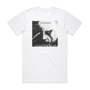 Thorns Stigma Diabolicum Album Cover T-Shirt White Thorns Stigma Diabolicum Album Cover T-Shirt White