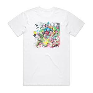 Tropical Fuck Storm Braindrops Album Cover T-Shirt White