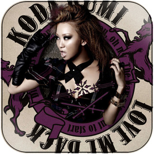 Kumi Koda Love Me Back-1 Album Cover Sticker Kumi Koda Love Me Back-1 Album Cover Sticker