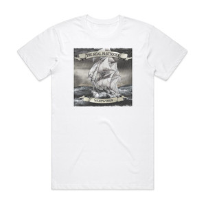 The Real McKenzies Westwinds Album Cover T-Shirt White The Real McKenzies Westwinds Album Cover T-Shirt White