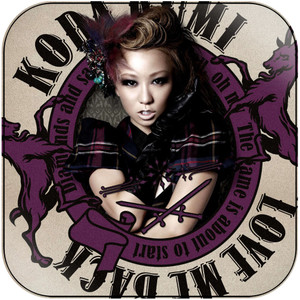Kumi Koda Love Me Back-2 Album Cover Sticker Kumi Koda Love Me Back-2 Album Cover Sticker