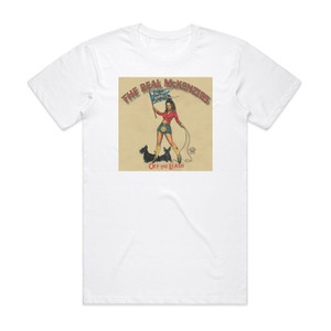 The Real McKenzies Off The Leash Album Cover T-Shirt White