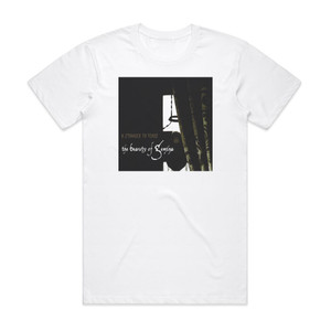 The Beauty of Gemina A Stranger To Tears Album Cover T-Shirt White The Beauty of Gemina A Stranger To Tears Album Cover T-Shirt White
