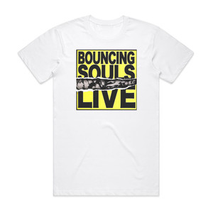 The Bouncing Souls Live Album Cover T-Shirt White