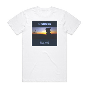 The Cross Blue Rock Album Cover T-Shirt White