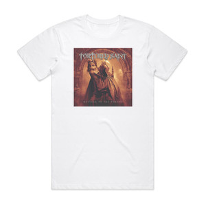 Tortured Saint Message To The Throne Album Cover T-Shirt White Tortured Saint Message To The Throne Album Cover T-Shirt White