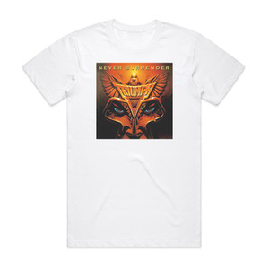Triumph Never Surrender 1 Album Cover T-Shirt White