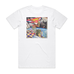 Triumph Just A Game 2 Album Cover T-Shirt White Triumph Just A Game 2 Album Cover T-Shirt White