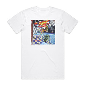 Triumph Just A Game Album Cover T-Shirt White Triumph Just A Game Album Cover T-Shirt White